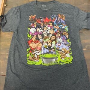 Disney Villains Graphic Tee - Charcoal